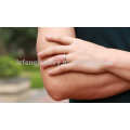 Fashinalble single crystal ring,meaningful silver ring